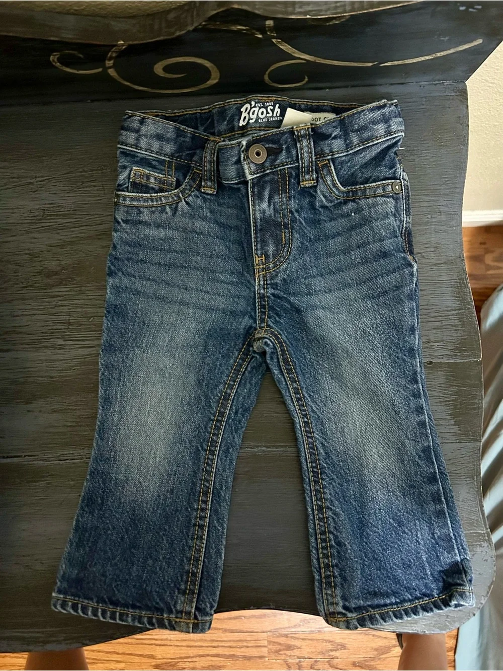 OshKosh B'gosh Kids Denim Boot Cut Jeans - Blue Wash